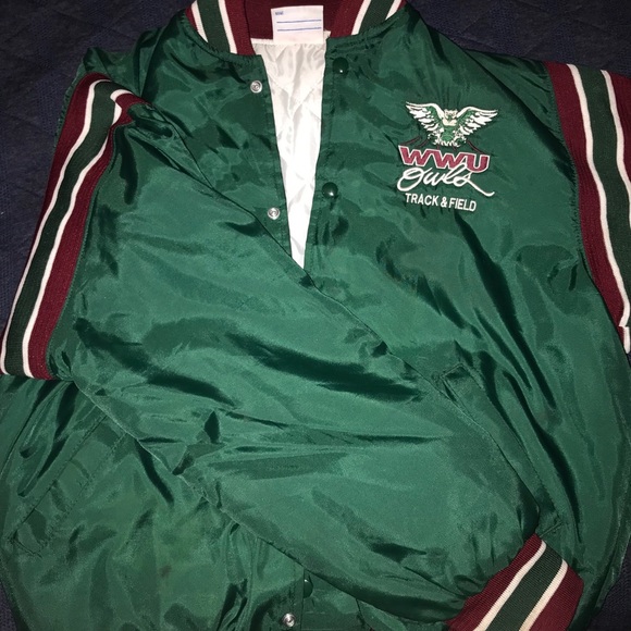 vintage William Woods University bomber jacket - Picture 2 of 3
